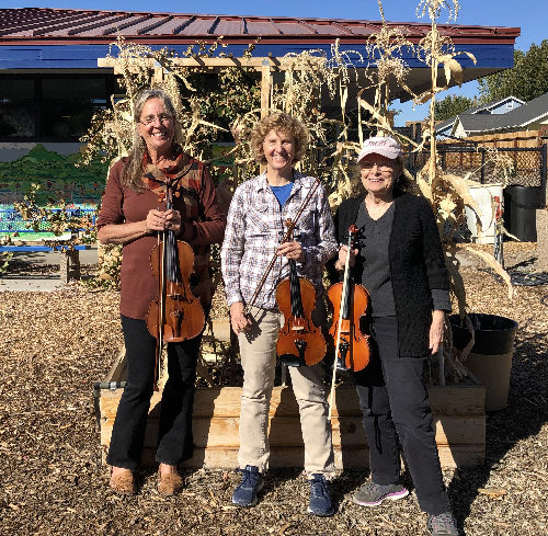 Silver Strings as
  a trio, Gardnerville Elementary Harvest Festival
